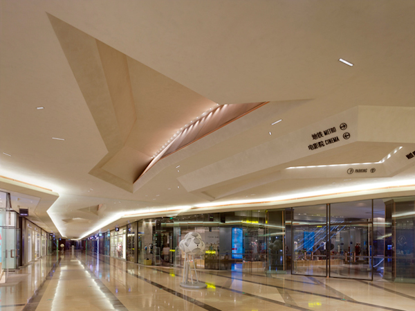 E.G. Galliani's design for the mall at Sino Ocean Taikoo Li Chengdu