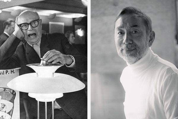 Poul Henningsen and Shoichi Uchiyama (images courtesy of Louis Poulsen)