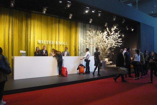 The Walter Knoll stand at Salone del Mobile 2014