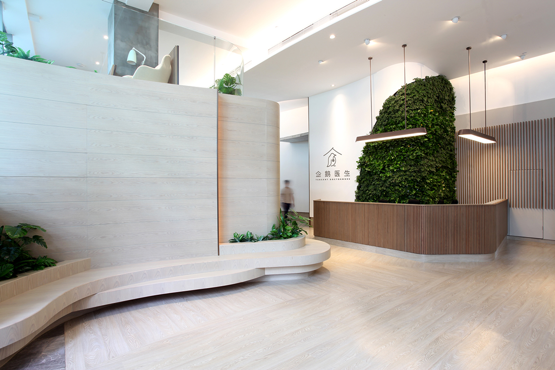 Studio Adjective Equips Tencent Doctorwork Clinics With Retail, Café and Coworking Facilities
