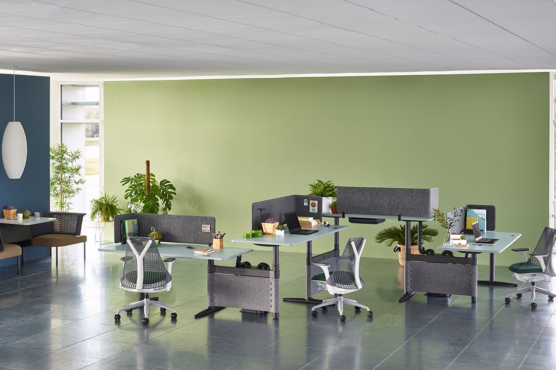 Atlas Office Landscape From Herman Miller: More Mobility, More Functionality