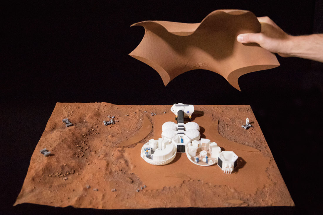 Xavier De Kestelier HASSELL NASA 3D Printed Model 2