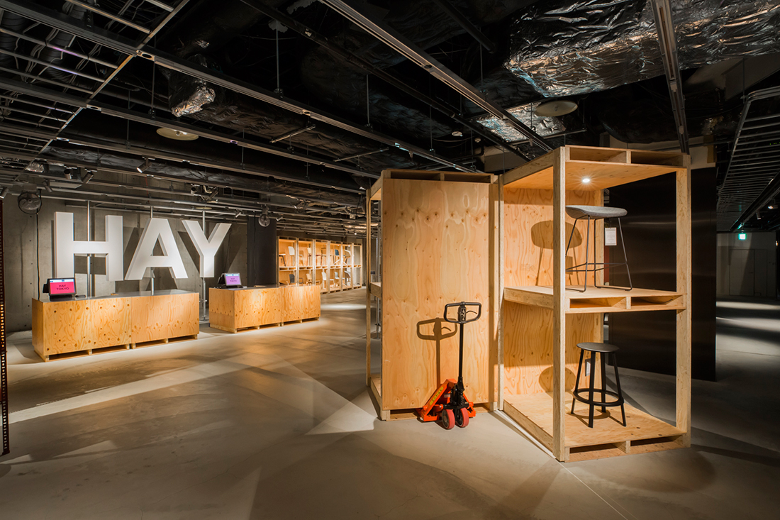 Moving Interfaces By Schemata Architects For HAY’s Temporary Tokyo Store